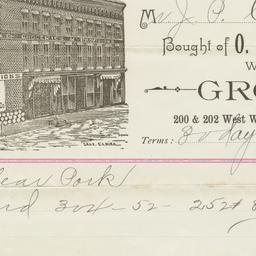 O. D. Goodrich & Co.. Bill