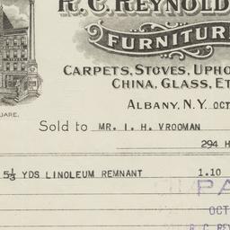 R. C. Reynolds Co.. Bill