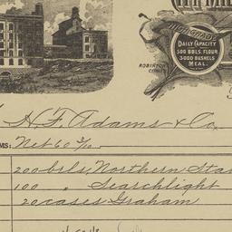 City Mills Company. Bill
