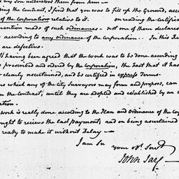 [Document, 1807 January 07]