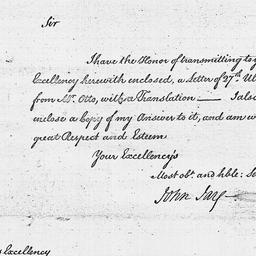 [Document, 1786 July 06]