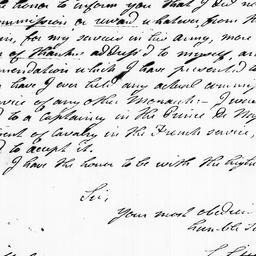 [Document, 1785 December 01]