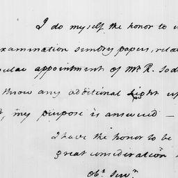 [Document, 1785 April 08]