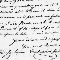 [Document, 1789 September 29]