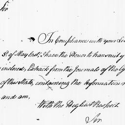 [Document, 1786 July 20]