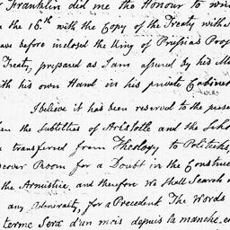 [Document, 1784 April 20]