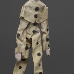 Jigging Puppet Of Clown In ...