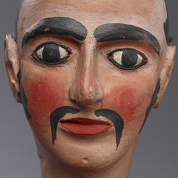 Male Hand Puppet With Dark ...