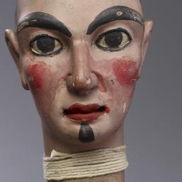 Male Hand Puppet With Dark ...