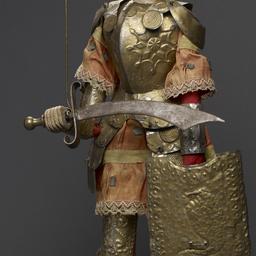 Sicilian Rod Puppet With Bi...