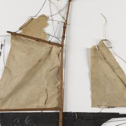 Sailboat With Sails Attache...