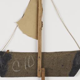 Small Sailboat Marked C8 Sh...