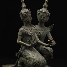 Sculpture Of Siamese Dancer