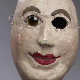 Bald Male Hand Puppet With ...