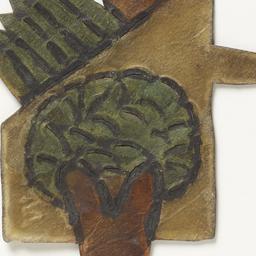 Turkish Shadow Puppet Of Trees