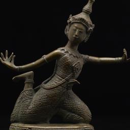 Sculpture Of Siamese Dancer