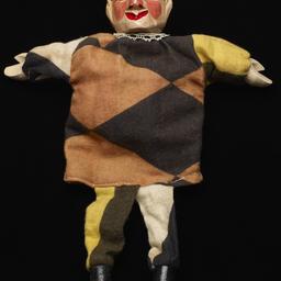 Harlequin Hand Puppet