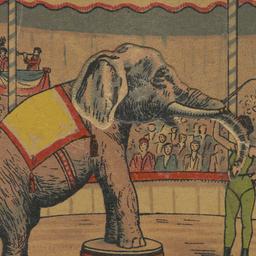 Elephant And Trainer Pantin