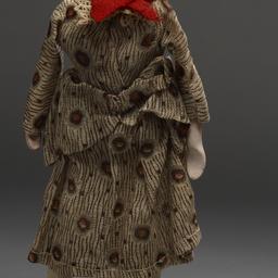Marionette Of Old Woman Wit...