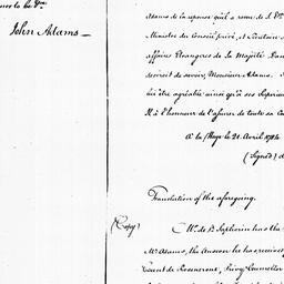 [Document, 1785 March 31]