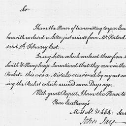[Document, 1786 April 29]