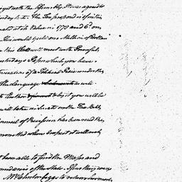 [Document, 1779 February 09]