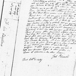 [Document, 1787 October 02]