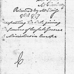 [Document, 1785 November 25]