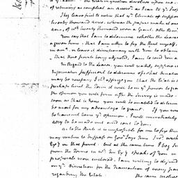 [Document, 1797 August 30]