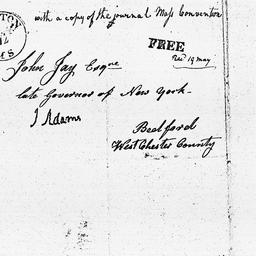 [Document, 1821 May 13]