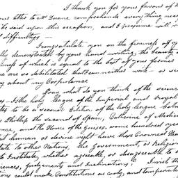 [Document, 1821 March 31]