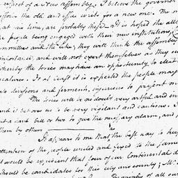 [Document, 1775 December 31]