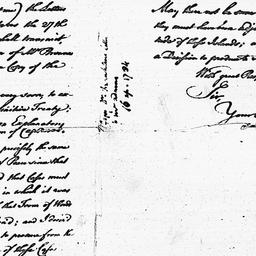 [Document, 1784 April 29]