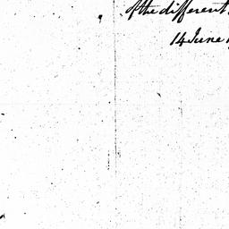 [Document, 1785 June 14]