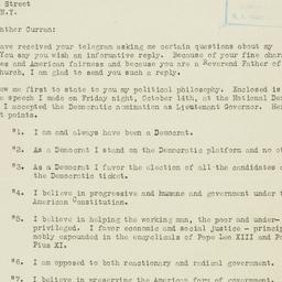 Press Release: 1938 October 18
