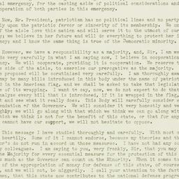 Speech: 1941 January 8