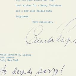 Letter: 1946 December 16