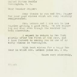 Letter: 1946 December 28