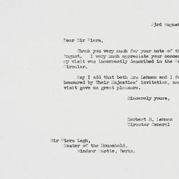 Letter: 1945 August 23
