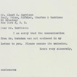 Letter: 1951 March 27