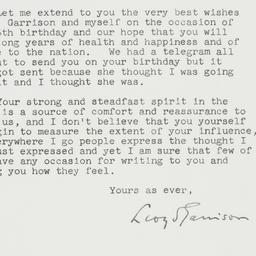 Letter: 1953 March 30