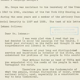 Press Release: 1949 October 14