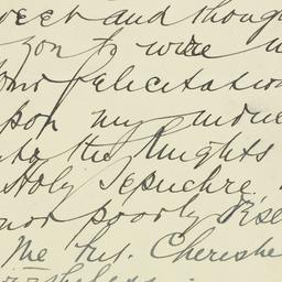 Letter: 1931 January 24