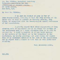Letter: 1937 June 25