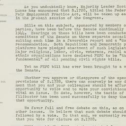 Letter: 1950 January 4