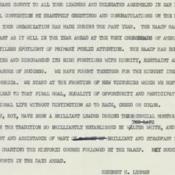 Telegram: 1956 June 25