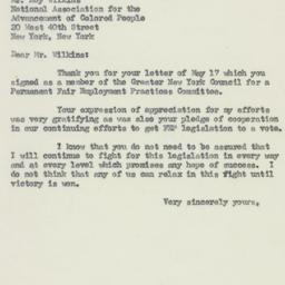 Letter: 1950 May 24