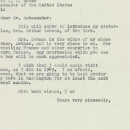 Letter: 1951 April 9