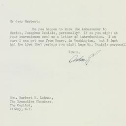 Letter: 1936 February 18