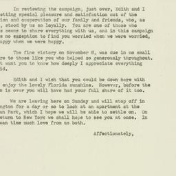 Letter: 1949 November 28